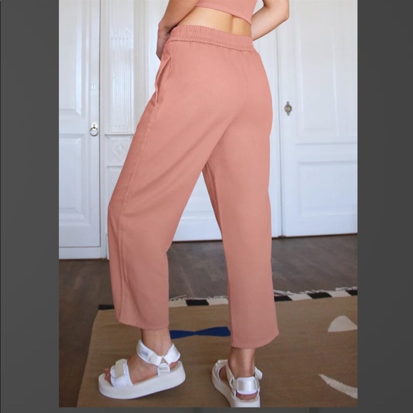 Aritzia Wilfred White Linen Twill Pants NWOT - Picture 3 of 13